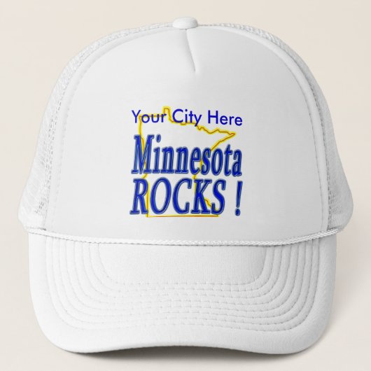 Minnesota Rocks. Trucker Pet (Voorkant)