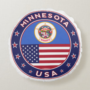 Minnesota Rond Kussen