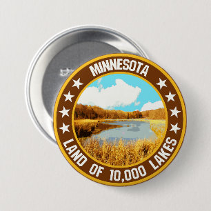 Minnesota Ronde Button 7,6 Cm
