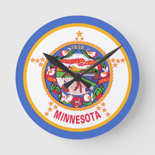 MINNESOTA RONDE KLOK (Voorkant)