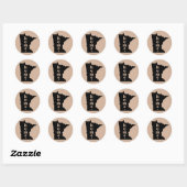 Minnesota Ronde Sticker (Vel)