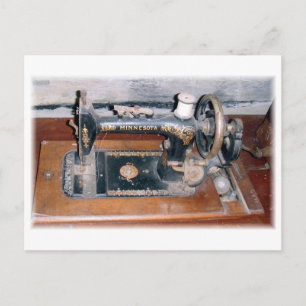 Minnesota sewing machine briefkaart