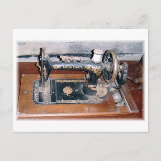 Minnesota sewing machine briefkaart (Voorkant)