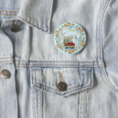Minnesota Shells Lighthouse  pin badge Ronde Button 5,7 Cm (In situ)