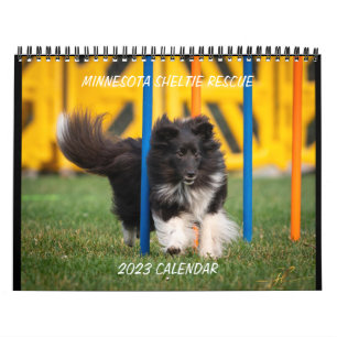 MINNESOTA SHELTIE RESCUE 2023 CALENDAR KALENDER