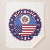 Minnesota Sherpa Deken (Voorkant)