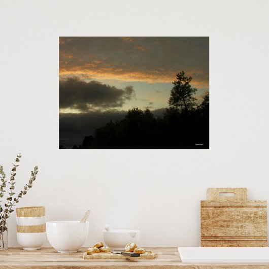 MINNESOTA SKY POSTER (Keuken)
