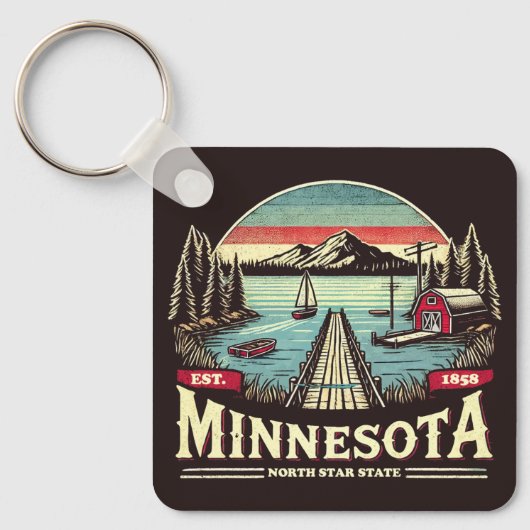 Minnesota Sleutelhanger (Voorkant)