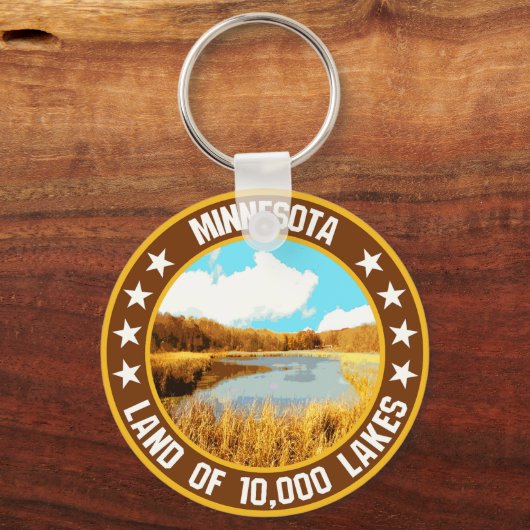 Minnesota Sleutelhanger (Achterkant)