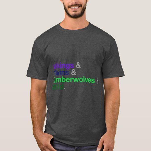 Minnesota Sport T-shirt (Voorkant)