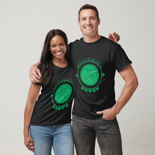 Minnesota St. Patrick's Shamrock Green T-shirt (Unisex)