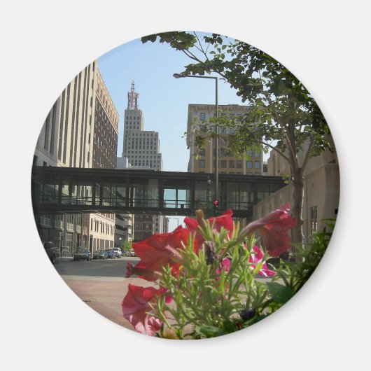 Minnesota, St. Paul koelkast magneet (Voorkant)