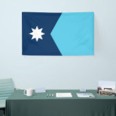 Minnesota staat nieuwe vlag symbool VS Amerika Spandoek (Beurs)