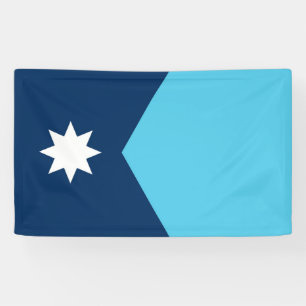 Minnesota staat nieuwe vlag symbool VS Amerika Spandoek