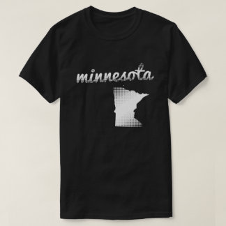 Minnesota staat wit t-shirt