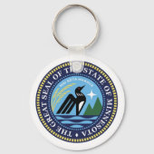 Minnesota staat zegel 2024 sleutelhanger (Voorkant)