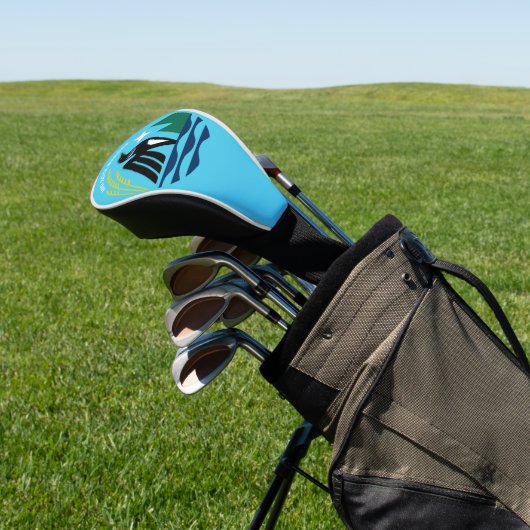 Minnesota staat zegel vlag golfheadcover (Insitu)
