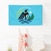 Minnesota staat zegel vlag spandoek (Insitu)