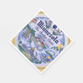 Minnesota Staatsfeest Servet (Hoek)