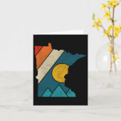 Minnesota  staatskaart Bergen Wandeltrots Kaart (Gele Bloem)