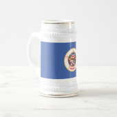 Minnesota Staatsvlag Bierpul (Voorkant links)