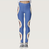 Minnesota Staatsvlag Leggings (Voorkant)