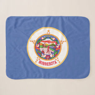 Minnesota Staatsvlag Sherpa Deken