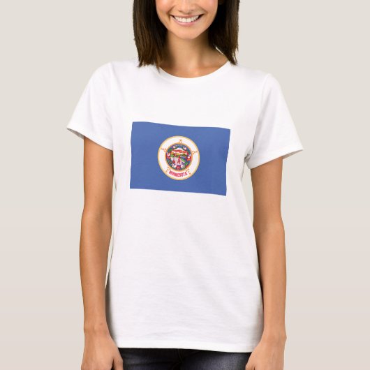Minnesota Staatsvlag T-shirt (Voorkant)