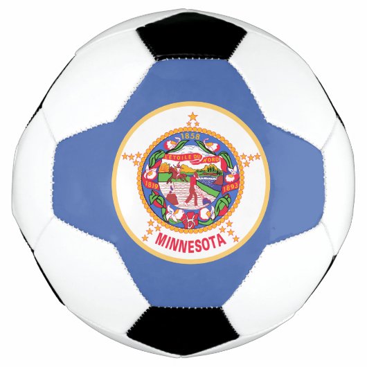 Minnesota Staatsvlag Voetbal (Voorkant)