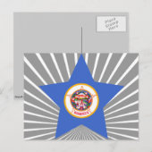 Minnesota Star Briefkaart (Voorkant / Achterkant)