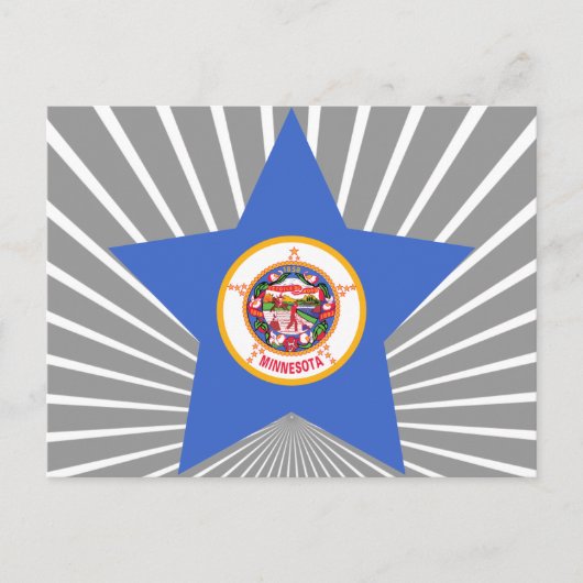 Minnesota Star Briefkaart (Voorkant)
