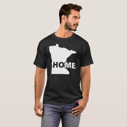 Minnesota startpunt weg van de T - shirts van de s (Voorkant volledig)