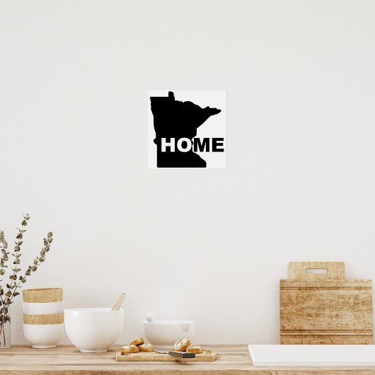 Minnesota startpunt weg van het Poster van de staa (Keuken)