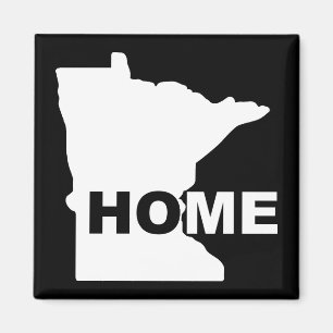 Minnesota startpunt weg van State Fridge Magnet