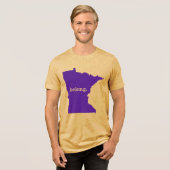 Minnesota State Belong State Pride Tri-Blend Shirt (Voorkant volledig)