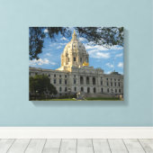 Minnesota State Capitol Canvas Afdruk (Insitu (Houten vloer))