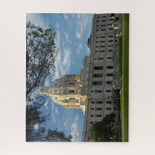 Minnesota State Capitol Jigzaag Puzzle Legpuzzel (Verticaal)