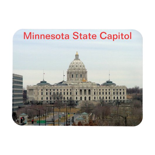 Minnesota State Capitol Magneet (Horizontaal)