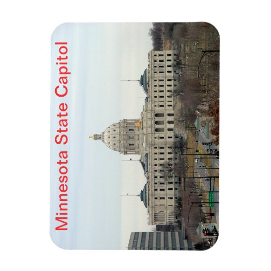 Minnesota State Capitol Magneet (Verticaal)
