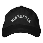Minnesota State Embroized Geborduurde Pet (Voorkant)
