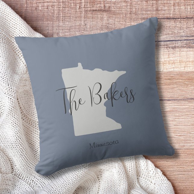 Minnesota State Family Name Sierkussen (Show pride for your state and personalize it!  "love makes this house a home in <your state>")