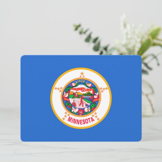 Minnesota State Flag Design (Staand voorkant)