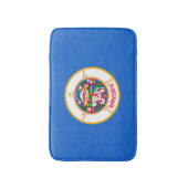 Minnesota State Flag Design Badmat (Voorkant Verticaal)