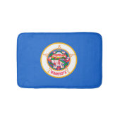 Minnesota State Flag Design Badmat (Voorkant)