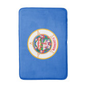 Minnesota State Flag Design Badmat (Voorkant Verticaal)