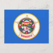 Minnesota State Flag Design Briefkaart (Voorkant)