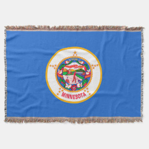 Minnesota State Flag Design Decor Deken