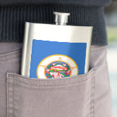 Minnesota State Flag Design Flacon (Voorbeeld)