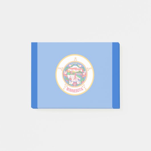 Minnesota State Flag Design Post-it® Notes (Voorkant)