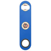 Minnesota State Flag Design Speed Flessenopener (Voorkant)